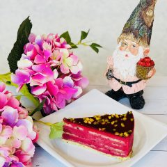 Málna delight szelet
