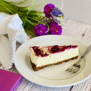 Áfonyás sajttorta