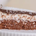 Pataki Cukrászda Érd Paleo kókuszos-csokis tortaszelet