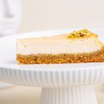 Pataki Cukrászda Érd Pisztáciás New York sajttorta szelet