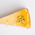 Pataki Cukrászda Érd Pisztáciás New York sajttorta szelet