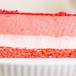 Pataki Cukrászda Érd epres joghurt tortaszelet