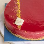 Pataki Cukrászda Érd Málna delight torta 14 szeletes