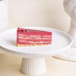 Pataki Cukrászda Érd Málna delight torta szelet