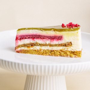 Pataki Cukrászda Érd Őrség zöld aranya tortaszelet