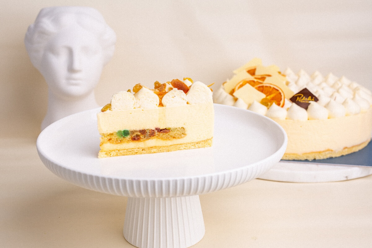 Pataki Cukrászda Érd Oroszkrém torta szelet