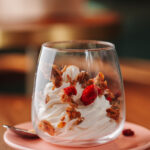 Pataki Cukrászda Érd pisztáciás-málnás granola