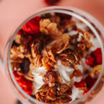 Pataki Cukrászda Érd pisztáciás-málnás granola
